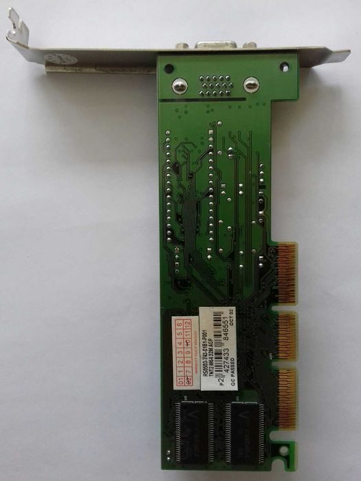 Видео карта NVIDIA Riva TNT2 M64 32mb AGP