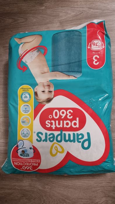 Pampers pants 76 buc
