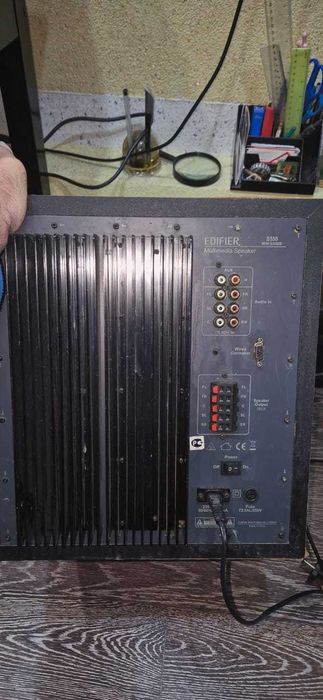 Сабвуфер, провода, ботарея