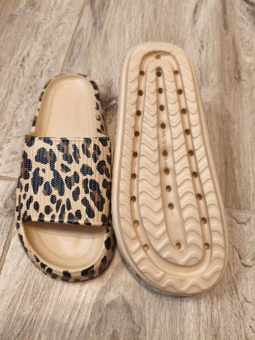 Cozislides papuci tip cloud – model leopard – mărimea 36/37 – noi