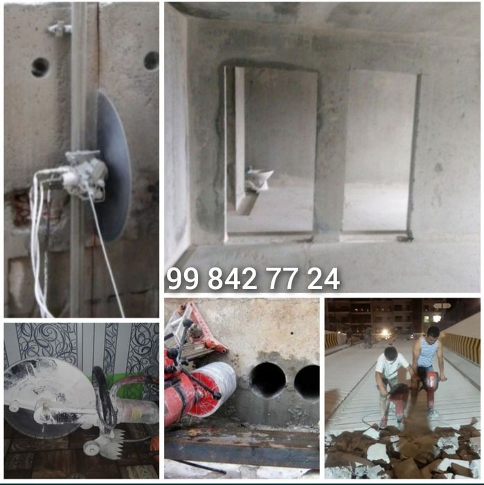 Бетон кесиш бетон тешиш   Алмазная реска Алмазное бурения Бетон бузиш