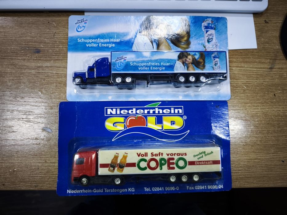 Set 2 TIR / Camioane bere și diverse, HO sau 1/100
