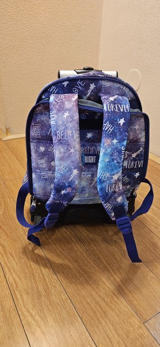 Ghiozdan Troler, 4 Compartimente,