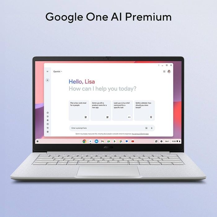 ASUS Chromebook Plus 14 CX1405CTA
Laptop rapid și ușor, ideal pentru ș