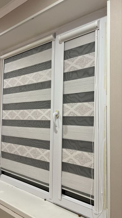 Жалюзи: ролл штор; ДУЭД; дикей тюль