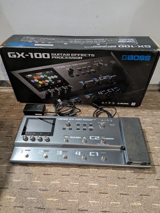 Boss GX-100 + Boss BT-Dual adaptor
