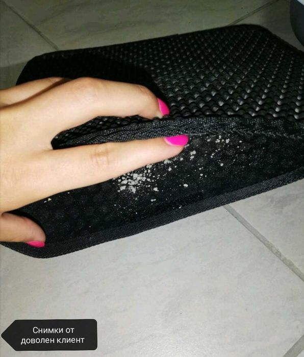 Двуслойна постелка за котешка тоалетна килимче