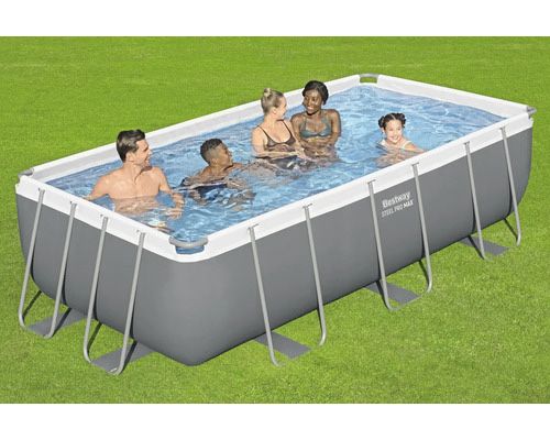 Piscină cu cadru metalic Bestway 404x201x100 cm capacitate 6478 l