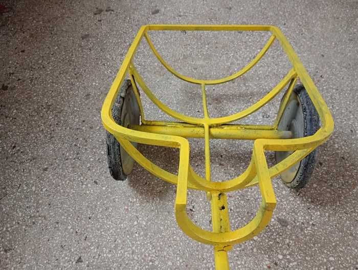 Carut pentru carat butelie de aragaz fara guler, foarte solid - butelii de GAZ GPL Butan