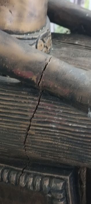 Sculptură superbă din lemn 90 cm înălțime