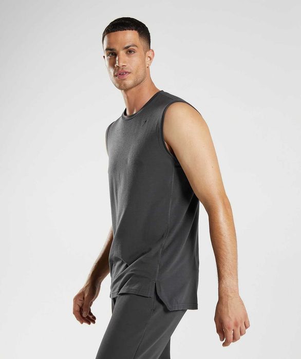 Gymshark Studio Breath Tank мъжки спортен потник размер М