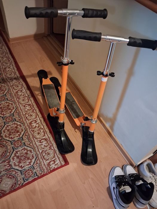Trotineta copii zapada