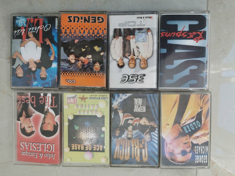 Casete audio Julio Iglesias George Michael 3SE Genius