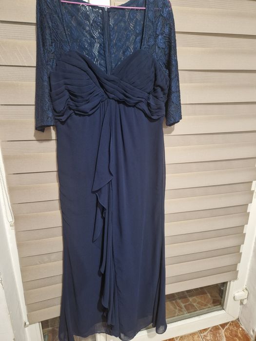 Rochie lunga bleumarin 44/46