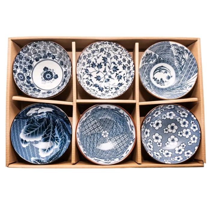 Комплект от 6 бр керамични купички