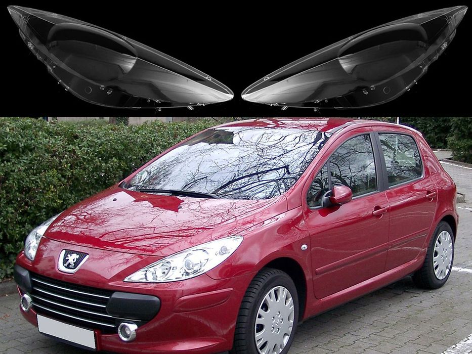 Стъкла за фарове на Peugeot 307 Facelift