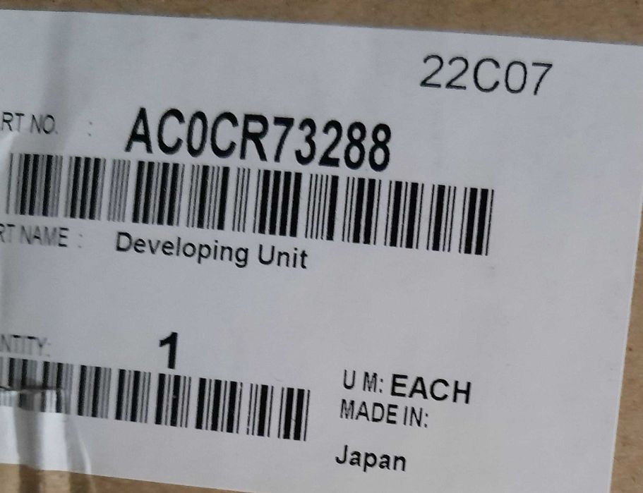 AC0C720900 Konica Minolta c12000 Fusing Cleaning Web