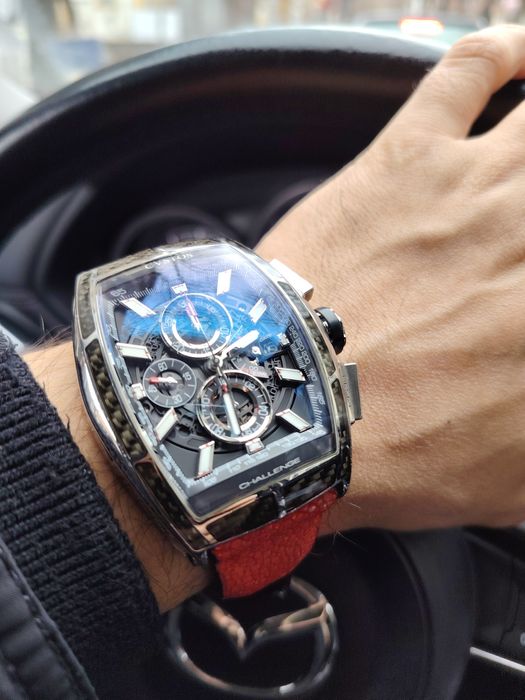 Часовник CVSTOS Challenge lI GT Chrono Carbon Limited Edition