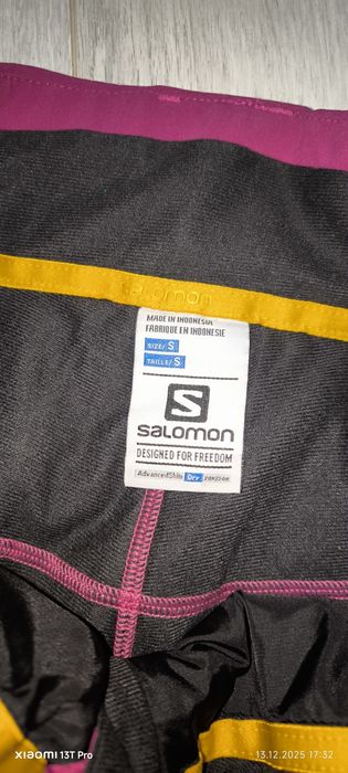 Горнолыжные брюки Salomon advancedSkin dry 20
