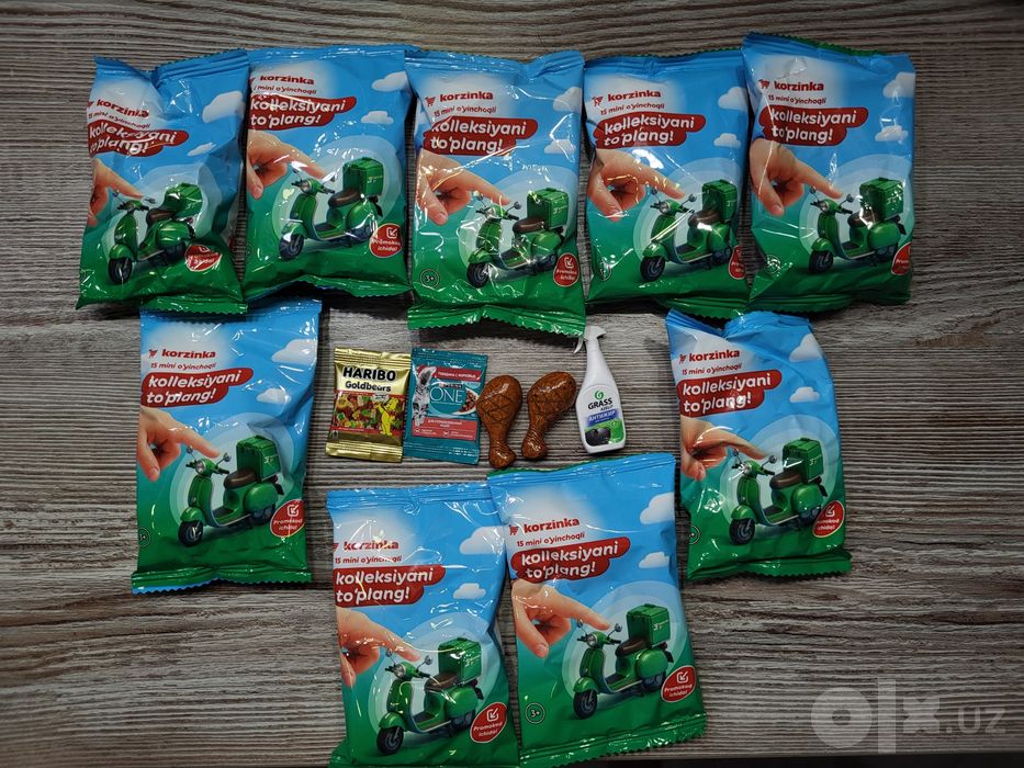 Фигурки от Korzinka