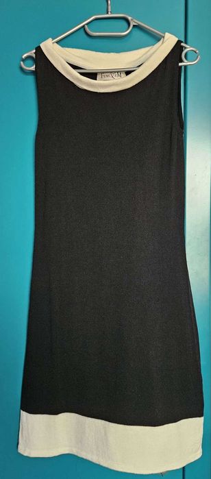 6 различни рокли(черно-бяла, бежава, леопардова, шарена, розова, сива)