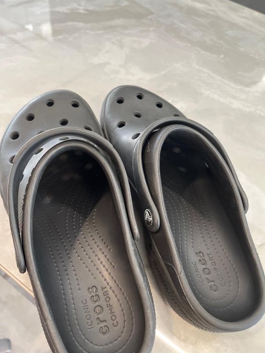 Papuci/sandale  Crocs gri inchis w11