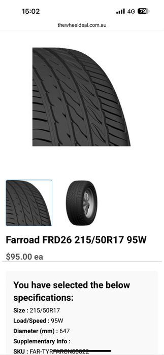 Vand urgent 4 cauciucuri FARROAD