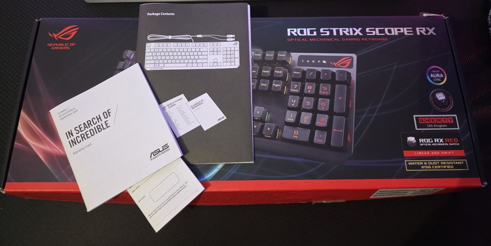 Tastatura Asus ROG Strix Scope RX