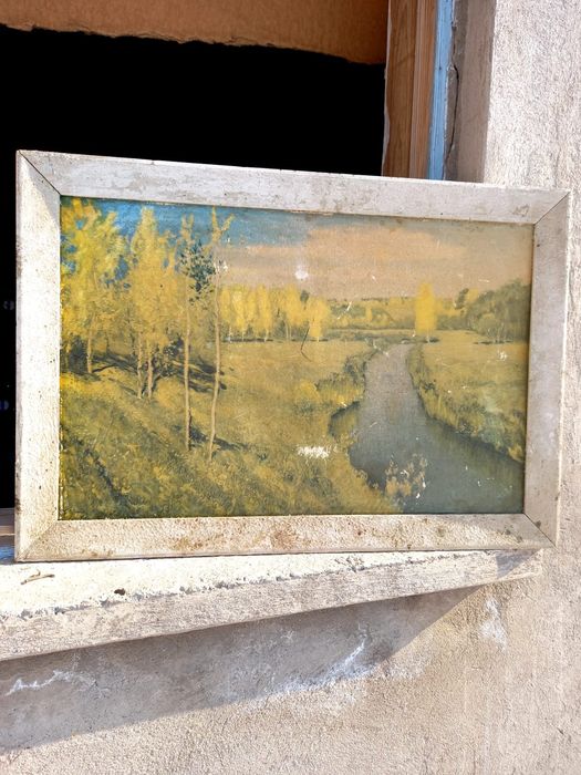 Картина  коляска