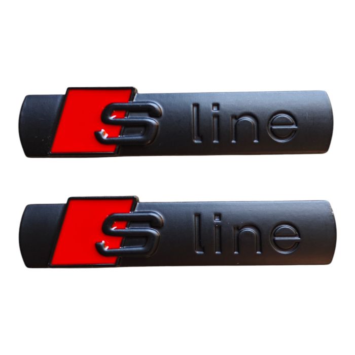 S-line емблема табелка надпис за Ауди AUDI A3 A4 A5 A6 A7 A8 Q3 Q5 Q7