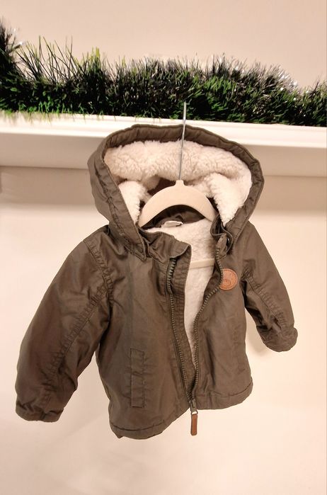 Детско зимно яке H&M, размер 68, 4-6 месеца, пухкаво