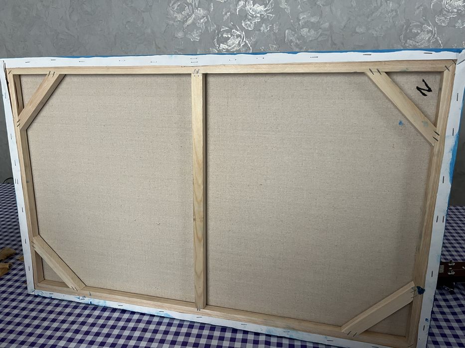 Картина с красками