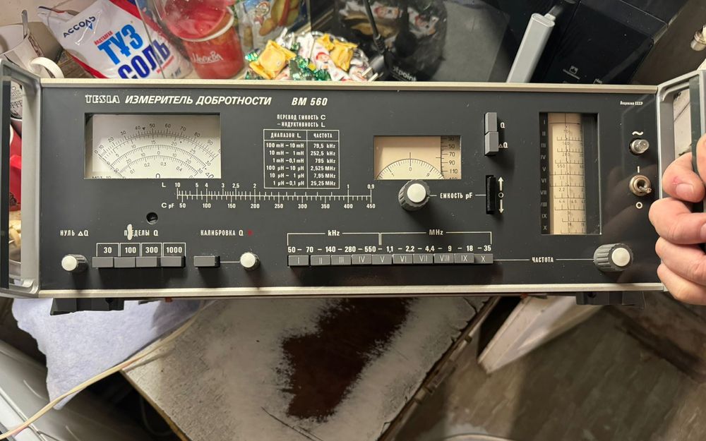 Измеритель добротности BM 560