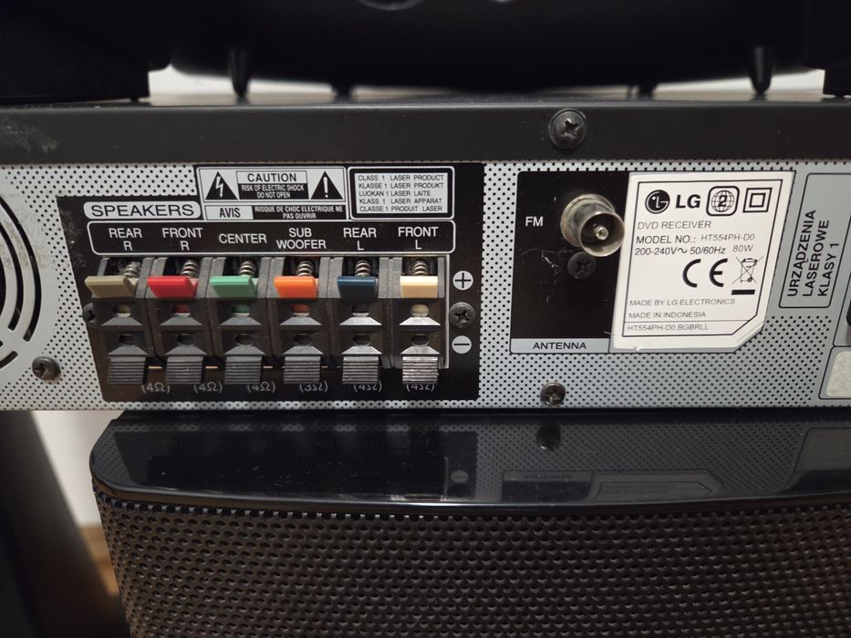 Sistem 5.1 lg ht554ph 500w
