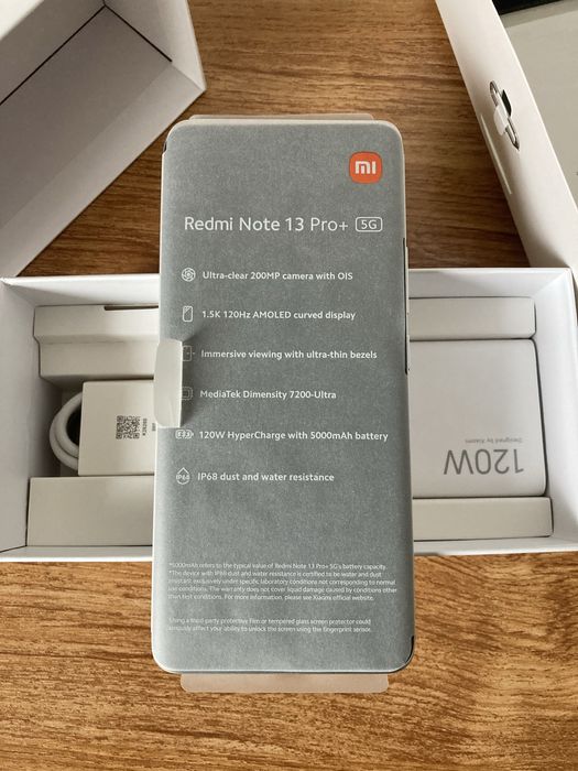 Xiaomi Redmi Note 13 Pro+ 5G 12/512GB, като нов!