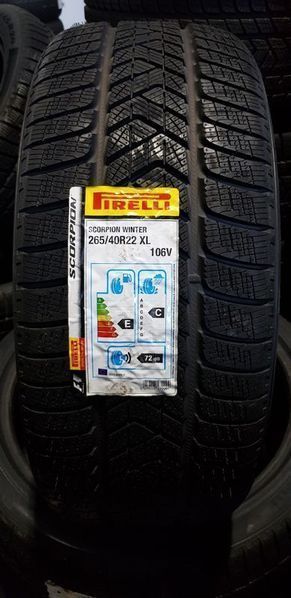 265/40/22 PIRELLI 4бр