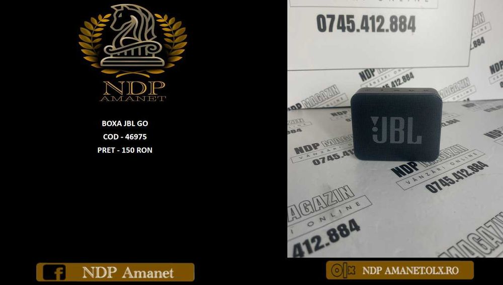 NDP Amanet NON-STOP Bld.Iuliu Maniu 69 BOXA JBL GO (46975)