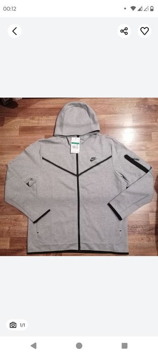 Hanorac Nike Tech Fleece Grey XL
Mărime: XL
Condiție: nou cu etichete