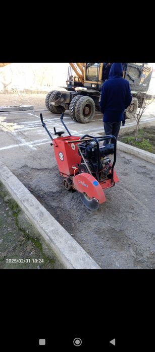 Стяшка, бетон, асфалт кесиш шварез