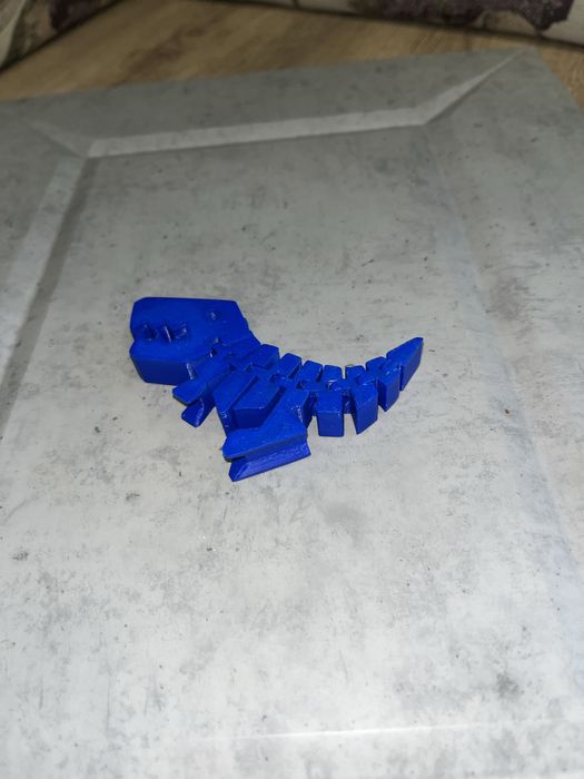 3D принтиран ключодържател – динозавър с подвижни части