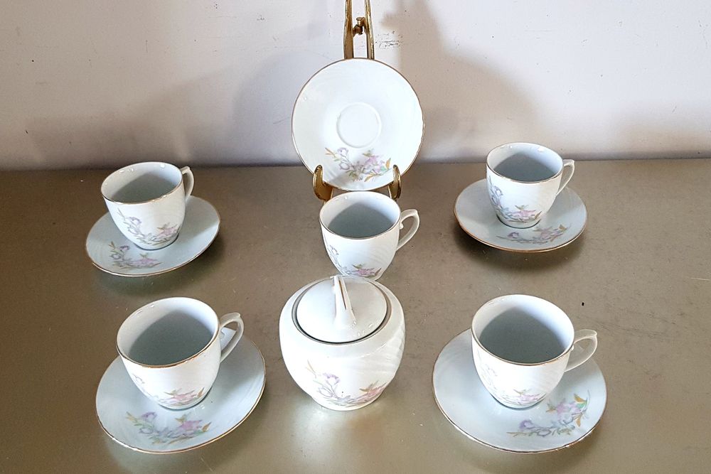 Set cafea/ceai din porțelan