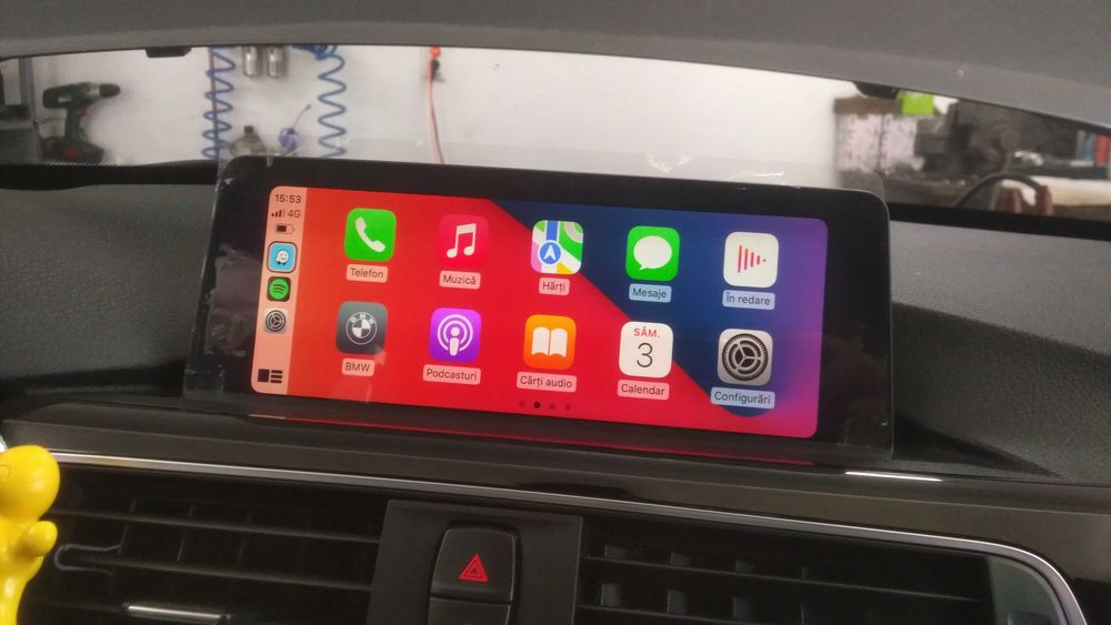 Apple Carplay NBT EVO  iDrive 5/6 BMW F15 F16 F30 G01 G02 G30 G31 G11 G12 G11 G12 anulare COMPONENT PROTECTION update harti BMW ROAD MAP EUROPE EVO