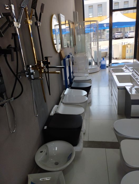 Vannalar akril listovoy va dush kabinalar