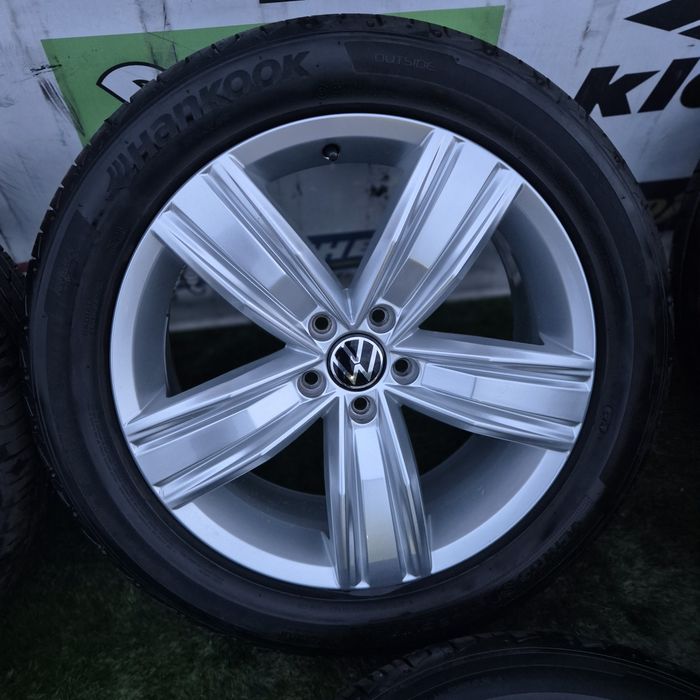 Jante Tiguan R 19 5x112 cu 235 50 19 7mm Impecabile!