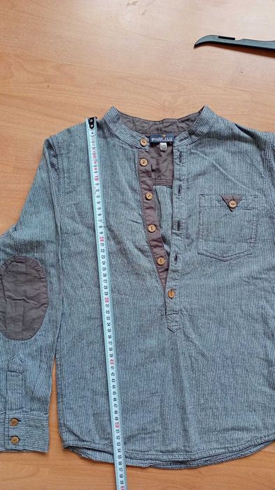 camasa 10-11- 12 , guler tunica, bumbac de calitate,  Pomp de Lux