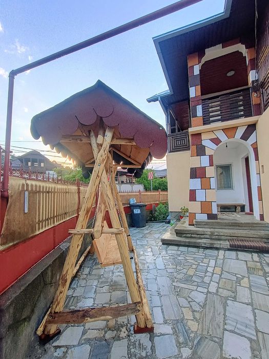 Leagăn/balansoar RUSTIC din lemn de brad tratat!