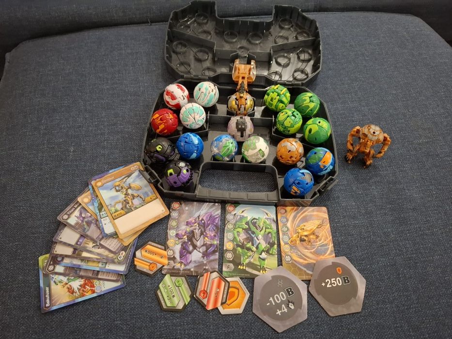 Colectie 18 bakugani + cutie + 1 bonus