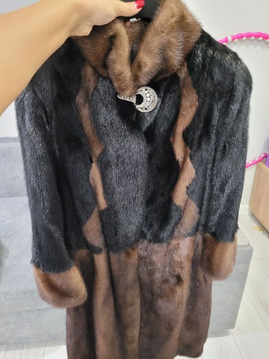 Шуба из натуральной норки