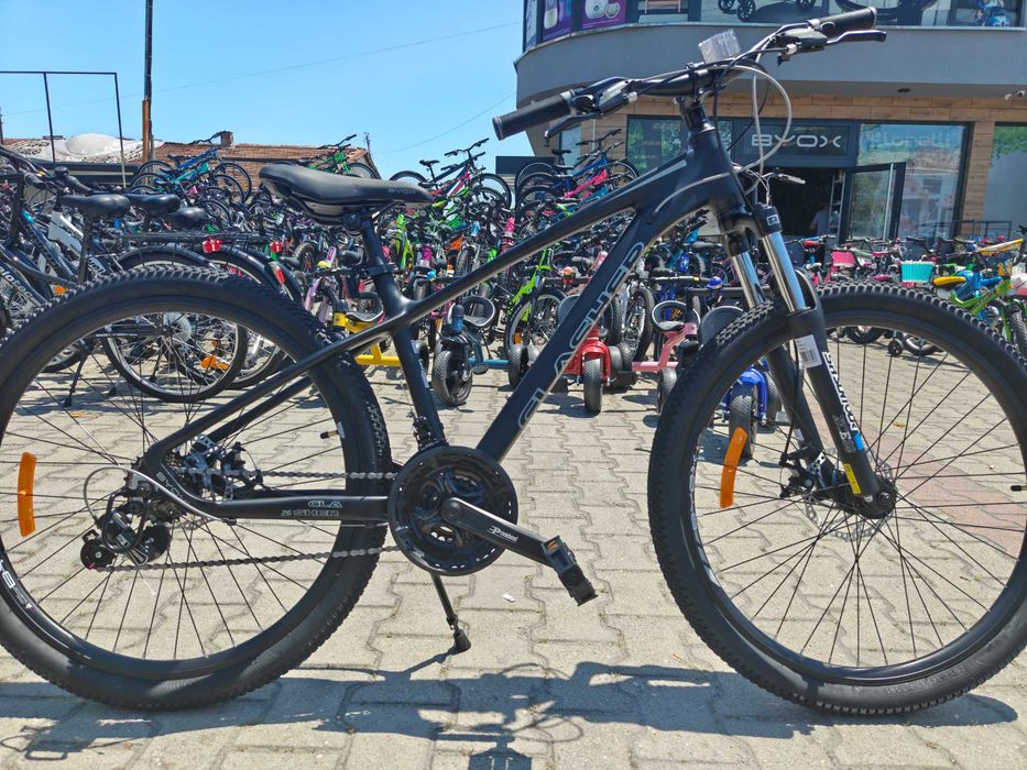 X Алуминиев велосипед 26" CLASHER черен