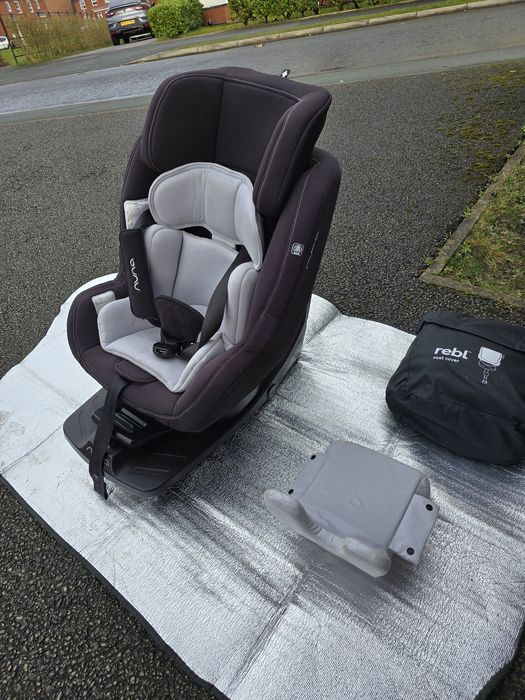 Scaun Auto NUNA REBL 360 toate accesoriile + 2 house vara iarna isofix